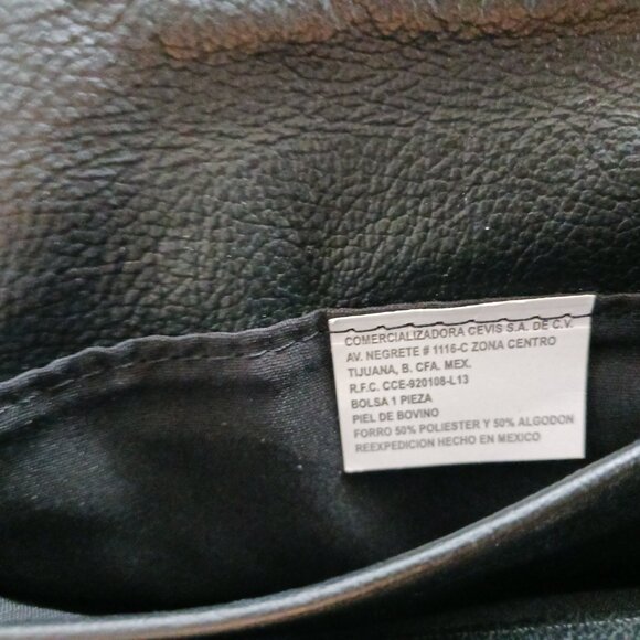 Women's Crossbody Mini Bag with Adjustable Strap / Black - Picture 5 of 5